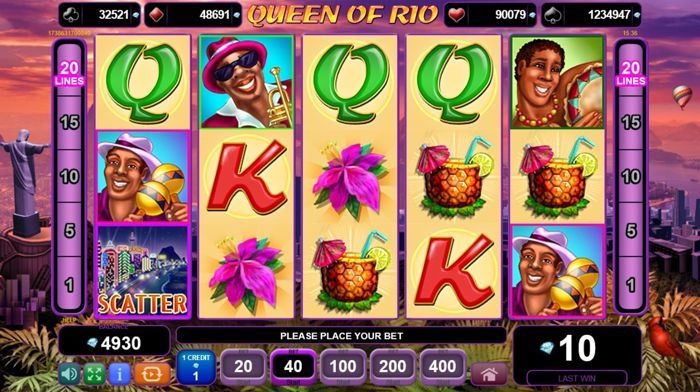 игровой автомат queen of rio egt играть бесплатно на реальные деньги